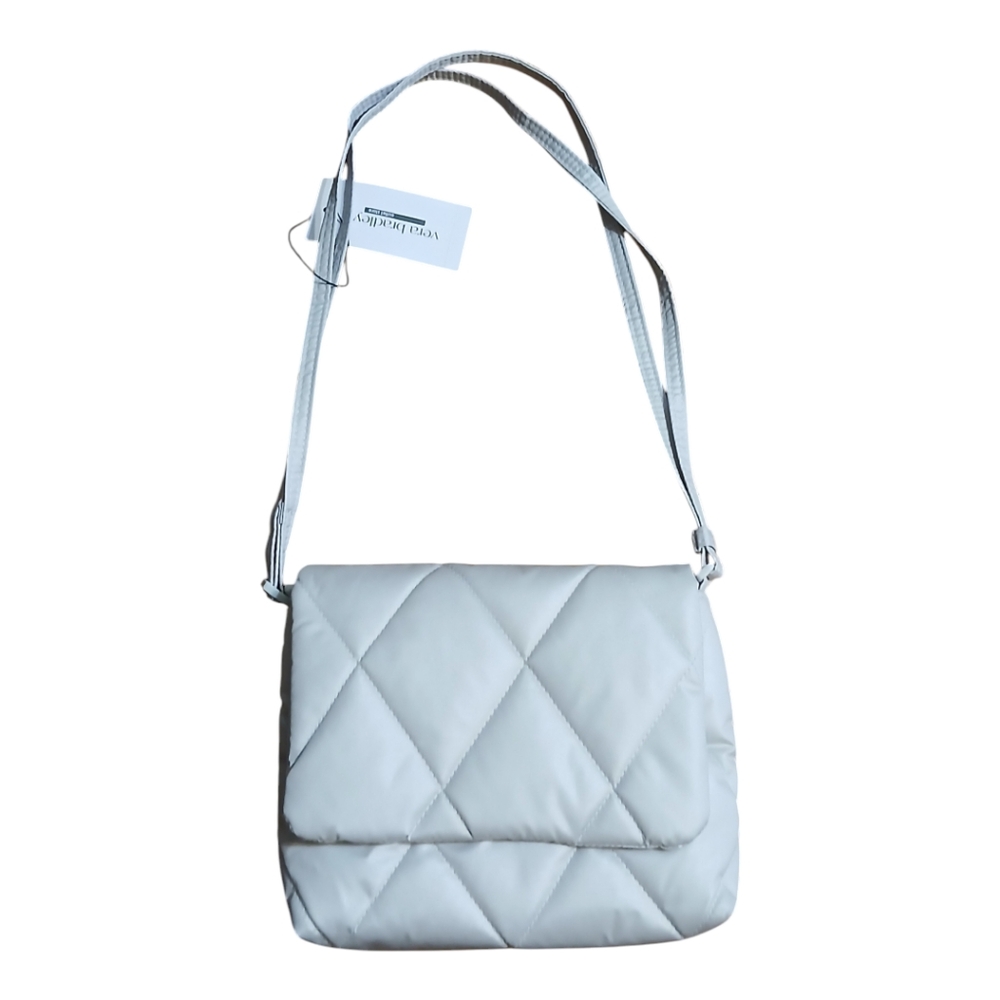 Vera Bradley small flap hipster Oyster Mushroom silver Ultralight